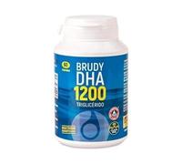 BRUDYLAB - Brudy DHA 1200 - Ácidos Grasos Omega 3 - Altamente Concentrado en Triglicérido Enzimático de DHA - Ayuda al Sistema Neuronal, Hepático, Visual, Reproductivo y Materno-fetal - 60 Cápsulas