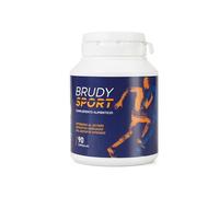 BRUDYLAB SPORT - Con Omega 3 (DHA), Vitaminas, Minerales y Carotenoides Naturales - Facilita la Recuperación Funcional - Mejora el Rendimiento y la Velocidad de Reacción - 90 Cápsulas