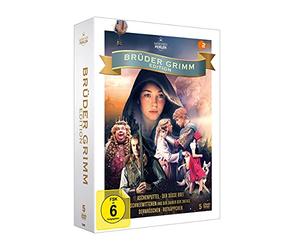 Brüder Grimm Edition: Die schönsten Märchen der Brüder Grimm aus der Reihe Märchenperlen: ASCHENPUTTEL, DER SÜSSE BREI, SCHNEEWITTCHEN, DORNRÖSCHEN und ROTKÄPPCHEN [Alemania] [DVD]