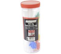 Brüder Mannesmann M13051 - Juego de bridas (300 piezas)