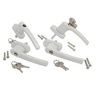 Brüder Mannesmann M41131 - Mangos de seguridad para ventanas
