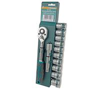 Brüder Mannesmann Tools 12 Piece Socket Wrench Set 12.5 mm/1/2-inch Drive, 1 Stück, M29111