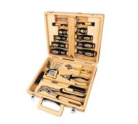 MAN 29001 - Juego de herramientas, en maletín de bambú, 24 pie