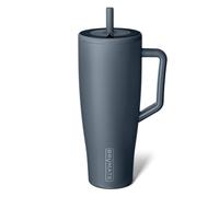 BrüMate Era - Vaso de 1.2 L con popote y tapa | Botella de agua de metal de 40 oz con asa | 100% a prueba de fugas | Vaso aislado | Taza de viaje para el gimnasio de acero inoxidable | Mantiene las