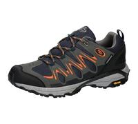 Brütting Expedición, Zapatillas para Carreras de montaña Unisex Adulto, Azul Marino Gris Naranja, 37 EU
