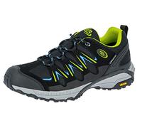 Brütting Expedition, Zapatillas de Marcha Nórdica Unisex Adulto, Negro (Schwarz/Lemon/Blau Schwarz/Lemon/Blau), 37 EU
