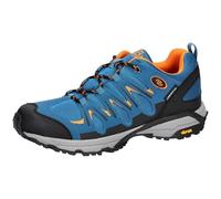Brütting Expedition, Zapatillas para Correr de Diferentes Deportes Unisex Adulto, Azul petróleo, Negro y Naranja, 36 EU