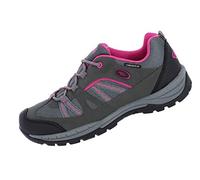 Brütting Fresno - Zapatos de Senderismo para Mujer, Gris Antracita Rosa., 41 EU