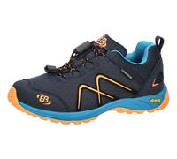 Brütting Guide - Zapatillas de Trekking, Color Azul Marino/Azul petróleo/Naranja, Talla 40 EU