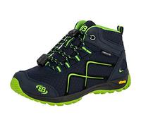 Brütting Guide, Zapatos de High Rise Senderismo Mujer, Azul (Marine/Lemon Marine/Lemon), 38 EU