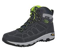 Brütting Mount Adams High, Zapato de trekking y al aire libre Unisex adulto, Gris/Verde (Antracita Lima), 42 EU