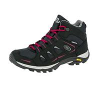 Brütting MOUNT FRAKES HIGH, Zapatos de High Rise Senderismo Mujer, Negro (Negro/Rosa), 39 EU