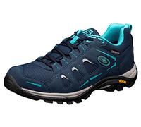 Brütting Mount Frakes Low, Zapatilla para correr cruzada Mujer, Azul Marino/Gris/turquesa, 40 EU