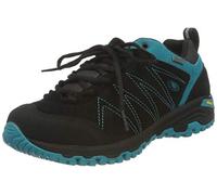 Brütting Mount Kapela Low, Zapatilla para correr cruzada Unisex adulto, Negro/Turquesa, 39 EU