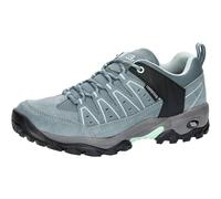 Brütting Mount Pinos Low, Zapatillas de Trekking Unisex Adulto, Turquesa y Negro, 43 EU