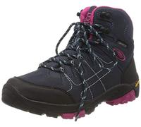 Brütting Mount Shasta Kids Hi, Zapatilla para correr cruzada Niñas, Azul (Marino/Rosa/Turquesa), 35 EU