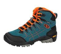 Brütting Mount Shasta Kids Hi, Zapatillas para Correr de Diferentes Deportes Unisex Adulto, Azul petróleo, Negro y Naranja, 37 EU
