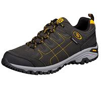 Brütting Mount Shasta Low, Zapatilla para correr cruzada Unisex adulto, Antracita/Amarillo, 37 EU