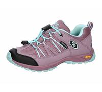 Brütting Ohio Low, Zapatillas de Trekking Unisex niños, Rosa Turquesa, 27 EU