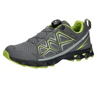 Brütting Power, Zapatillas de Senderismo Unisex Adulto, Gris Antracita Verde, 47 EU