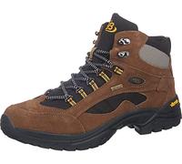 Bruetting - Zapatillas de senderismo de ante unisex, Marrón (BRAUN/SCHWARZ/GELB), 39