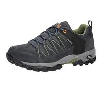 Brütting Zapatillas de senderismo para hombre Mount Pinos, Antracita Verde Naranja, 41 EU