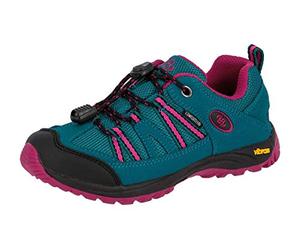 Brütting Zapatillas de senderismo unisex para niños Ohio Low Trekking & Senderismo, color Turquesa, talla 29 EU