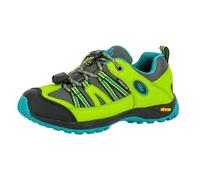 Brütting Zapatillas de Senderismo Unisex para niños Ohio Low Trekking & Senderismo, Limón Gris Azul, 38 EU