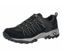 Brütting Zapatillas de Trekking Unisex Mount Pinos Low Negro/Gris, Talla 38 EU, Negro y Gris, 38 EU
