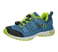 Brütting Zapatillas Deportivas para niños Ohio Low, Petrol limón., 34 EU