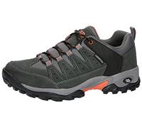 Brütting Zapatillas Deportivas Unisex Mount Pinos Low para Trail Running, Gris Antracita/Naranja, 47 EU