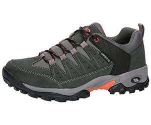 Brütting Zapatillas Deportivas Unisex Mount Pinos Low para Trail Running, Gris Antracita/Naranja, 47 EU
