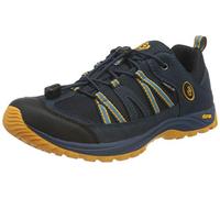 Brütting Ohio Low, Zapatillas de Trekking y Senderismo, Azul Marino Naranja, 26 EU