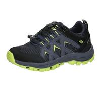 Brütting Zapatos de Trekking Unisex para niños Galveston, Azul Marino Negro Limón, 30 EU