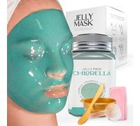 BRÜUN Mascarillas de Gel Chlorella | Mascarilla Facial de Gelatina Hidratante para la Cara en Polvo | Jelly Mask Hydro Faciales Hidratantes | 652 g | Skin Care Spa Set