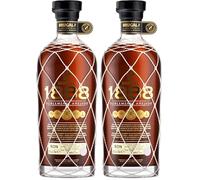 Brugal 1888 Gran Reserva Ron Dominicano Doblemente Añejado 70cl (Paquete de 2)