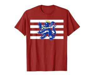 Bruges BÉLGICA BÉLGICA Flag West Flanders ROJA tee Camiseta