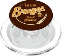 Bruges, Belgium - Belgian Retro Vacation PopSockets PopGrip para MagSafe