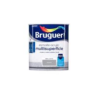 Bruguer Esmalte acrílico multisuperficie al agua Brillante Gris Perla 750 ml