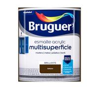 Bruguer Acrylic Multisuperficie Esmalte al agua Brillante Tabaco 750 ml