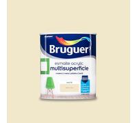 Bruguer Acrylic Multisuperficie Esmalte al agua Mate Blanco Lino 750 ml