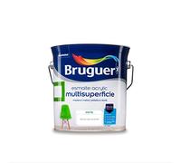 Bruguer Acrylic Multisuperficie Esmalte al agua Mate Blanco Permanente 4L