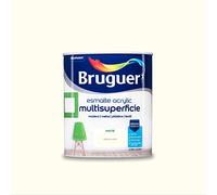 Bruguer Acrylic Multisuperficie Esmalte al agua Mate Blanco Roto 750 ml
