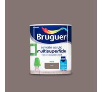 Bruguer Esmalte acrílico multisuperficie al agua Mate Moka 750 ml
