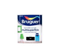 Bruguer Acrylic Multisuperficie Esmalte al agua Mate Negro 750 ml