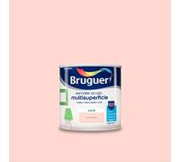 Bruguer Esmalte acrílico multisuperficie al agua mate Rosa pastel 250 ml