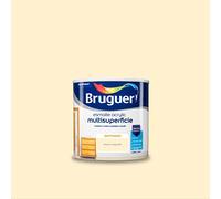 Bruguer Esmalte acrílico multisuperficie al agua Satinado Blanco Algodón 250 ml