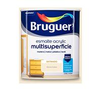 Bruguer Esmalte Acrílico Multisuperficie al Agua Satinado Blanco Hueso 750 ml