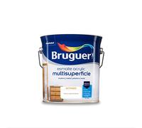 Bruguer Acrylic Multisuperficie Esmalte al agua Satinado Blanco Permanente 4 L