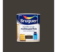 Bruguer Esmalte acrílico multisuperficie al agua Satinado Gris Arena 750 ml